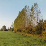 Sportveld achter